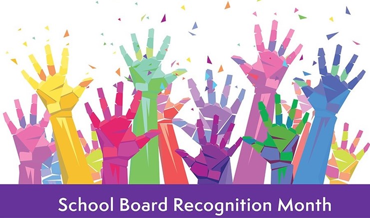 School Board Recognition Month Logo