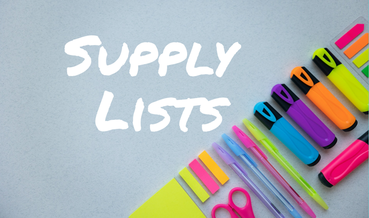 WCS Supply Lists