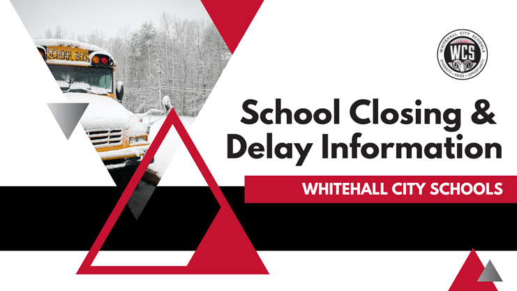 School Closings and Delay information, Bus Graphic 